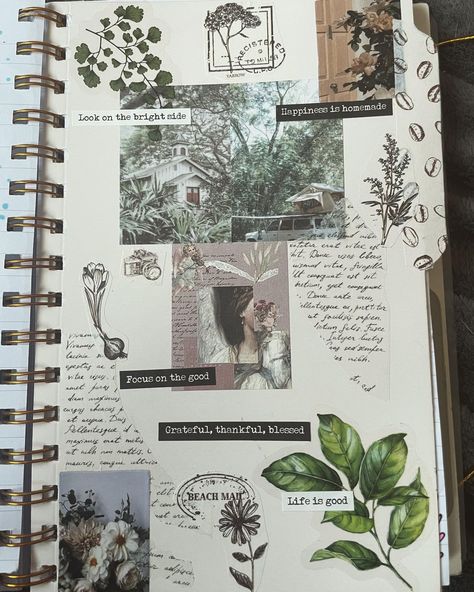 Scrapbook positive quotes plants theme green Scrapbook Ideas Green Theme, Plant Scrapbook Ideas, Scrapbook Green Theme, Green Scrapbook Aesthetic, Plant Scrapbook, Project Themes, Artist Research Page, Green Scrapbook, Nature Scrapbook