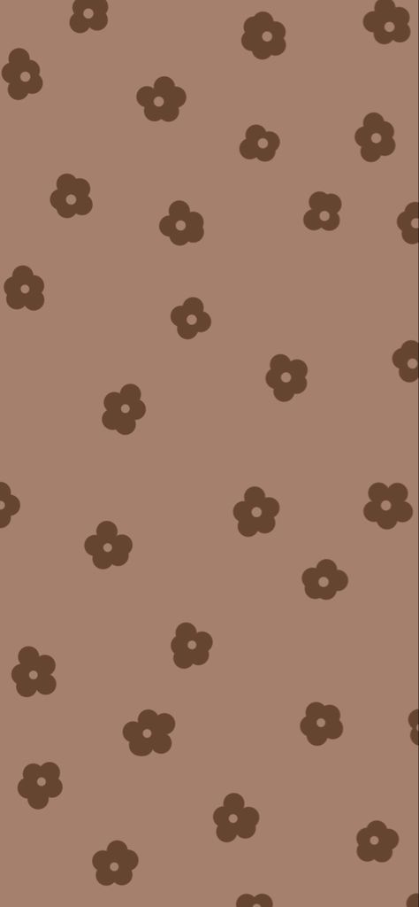 Print. Brown flowers. Dainty. Iphone wallpaper Brown Disney Aesthetic, Brown Flower Wallpaper, Ipad Aesthetics, Cell Wallpaper, Classy Wallpaper, Watch Wallpapers, Iphone Wallpaper Preppy, Iphone Wallpaper Cat, Wallpaper Iphone Boho