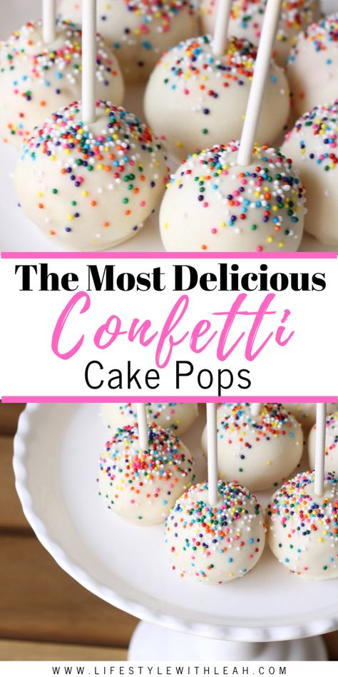 Cake Pops Bouquet, Confetti Cake Pops, Cake Pops Designs, Easy Cake Pops, Cake Pops Recipe, Cake Pop Recipe Easy, Cake Popsicles, Cake Ball Recipes, Bouquet Cake