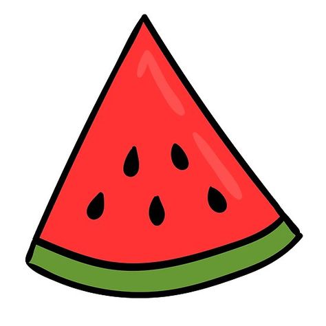 Watermelon slice Triangle Manifestation, Watermelon Slice Drawing, Watermelon Image, Watermelon Outline, Watermelon Picture, Watermelon Pictures, Square Watermelon, Watermelon Images, Sliced Watermelon