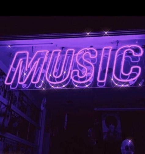 Music Neon Sign, Music Neon, Purple Aesthetic Background, Purple Quotes, Dark Purple Wallpaper, Violet Aesthetic, Purple Vibe, Lavender Aesthetic, Dark Purple Aesthetic