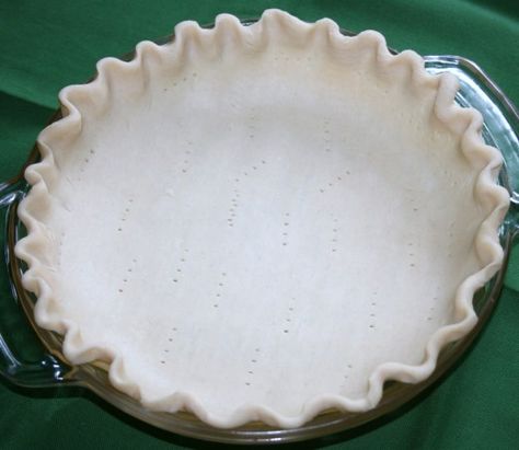 Hot Water Pie Crust Recipe, Hot Water Pie Crust, Hot Water Pie, Crisco Pie Crust, Water Pie, Shortbread Pie Crust, Hot Water Pastry, No Fail Pie Crust, Hot Water Crust Pastry