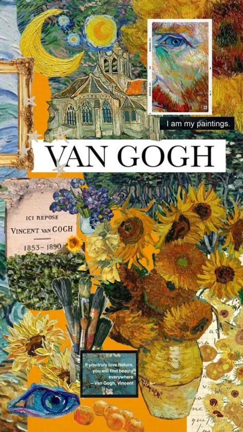 Van Gogh Aesthetic, فنسنت فان جوخ, Van Gogh Wallpaper, Vincent Van Gogh Art, Arte Van Gogh, Van Gogh Paintings, Van Gogh Art, Starry Night Van Gogh, Art Wallpaper Iphone