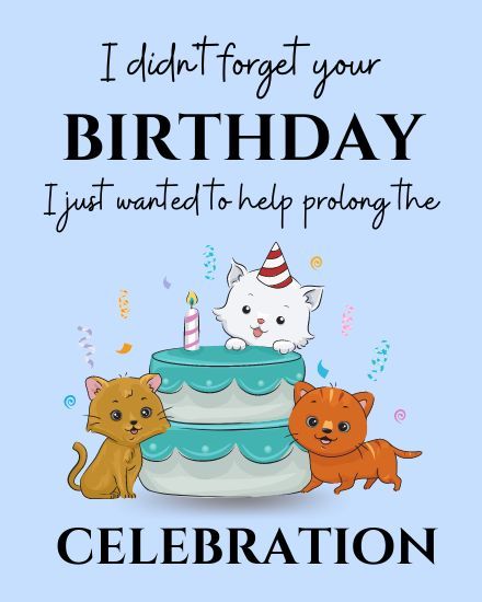 Cute Belated Birthday Cards, Belated Birthday Card Funny, Belated Birthday Cake Ideas, Belated Birthday Card Ideas, Belated Happy Birthday Wishes Funny, Happy Belated Birthday Niece, Belated Bday Wishes, Belated Birthday Blessings, Belated Birthday Wishes Friends