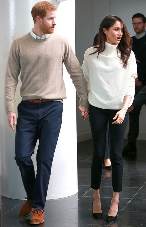 Estilo Meghan Markle, Princ Harry, Meghan Markle Outfits, Prins Harry, Princess Meghan, Meghan Markle Style, Estilo Real, Mens Fashion Edgy, Outfit Trends