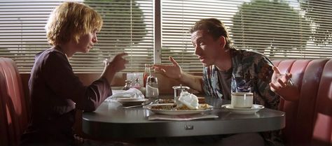 Pulp Fiction Diner, Diner Movie, Quentin Tarantino Movies, Bar Scene, Tim Roth, Suspense Thriller, Writing Dialogue, Cool Writing, Quentin Tarantino