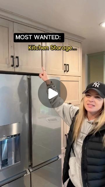 Dennis Comstock - Builder Brigade on Instagram: "➡️ I have a link in my Bio or Amazon.com/Shop/BuilderBrigade 

Video Credit: @thematerialbar 

Product is made by @revashelf 

#revashelf #kitchenstorage #kitchenideas #kitchendesign #overfridgestorage #BuilderBrigade #homebuildingtips #homebuilding #customhomes #newhome #newhomeconstruction #homedesign #homeinspiration #homeinspo #customhomes #housetour#newconstruction #newconstructionhomes #homeplans #constructionlife #buildingahouse #realestatetips" Over Fridge Storage, House Flips, Builder Brigade, Queen Anne House, Compact Furniture, Hill Country Homes, Home Building Tips, Kitchen Details, Rev A Shelf