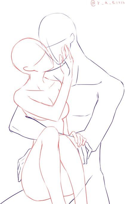 Couple Poses Drawing, Drawing Couple Poses, Drawing Body Poses, Body Drawing Tutorial, Body Pose Drawing, 캐릭터 드로잉, Poses References, Figure Drawing Reference, Couple Drawings