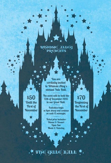 Yule Ball Poster, Yule Ball Wedding, Yule Ball Invitations, Yule Ball Themed Party, Harry Potter Yule Ball Aesthetic, Yule Ball Aesthetic, Harry Potter Color Palette, Hogwarts Yule Ball, Harry Potter Yule Ball