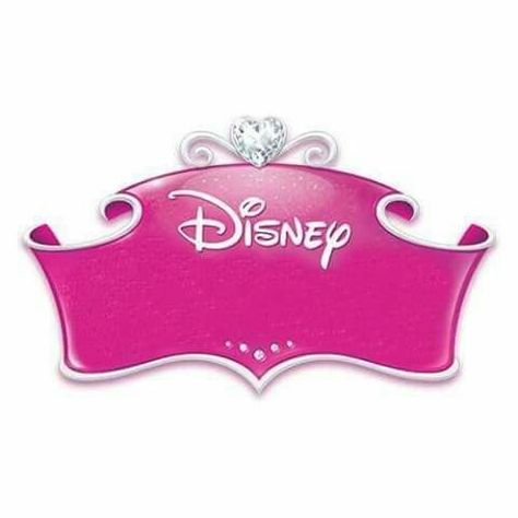 Disney Princess Logo, Princesa Disney Aurora, Little Mermaid Cake Topper, Disney Princess Cake Topper, Princess Logo, Disney Princess Png, Princess Frame, Princess Banner, Disney Princess Theme