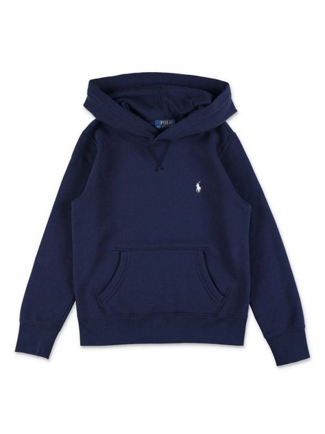 navy blue cotton blend long sleeves ribbed cuffs and hem logo print at the chest drawstring hood front pouch pocket Ralph Lauren Kids Boys, Polo Ralph Lauren Hoodie, Ralph Lauren Hoodie, Dress With Jean Jacket, Polo Ralph Lauren Kids, Baby Boy Accessories, Basic Hoodie, Casual Outfit Inspiration, Dolce And Gabbana Kids