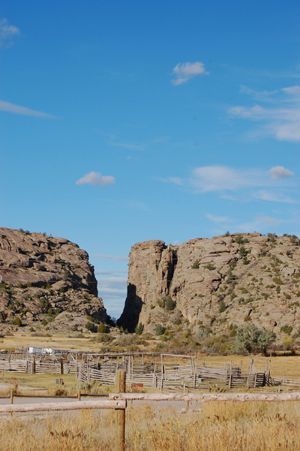 Devil’s Gate, Wyoming on the Oregon Trail Oregon Trail Pioneers, Wagon Trails, Red Bluff, The Oregon Trail, Continental Divide, Oregon Trail, Willamette Valley, Church Of Jesus Christ, The Blue Mountains