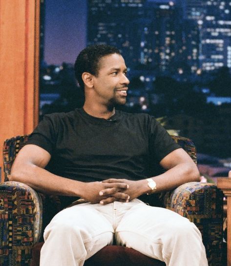 Denzel Washington Outfits, Denzel Washington 90s Style, Denzel Washington 90s, Jay Kelly, Chopped And Screwed, Jay Leno, The Tonight Show, Dad Fashion, Goodfellas