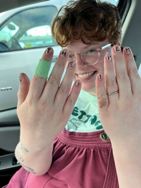 queer nonbinary they/them gel nails Nonbinary Nails, Plus Size Fashion, Gel Nails, Plus Size, Instagram Photos, Photo And Video, Instagram Photo, Nails, Instagram