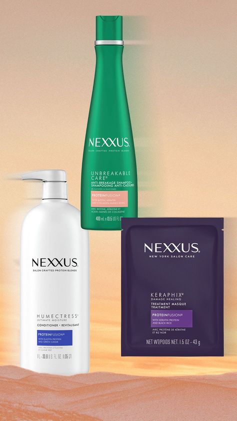 Nexus Shampoo And Conditioner, Nexxus Shampoo And Conditioner, Nexxus Hair Products, Protein Hair, Hair Protein, Cream Serum, Make Hair, Moisturizing Conditioner, Deep Conditioner