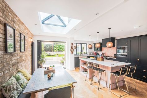 Kitchen extension, side return extension gallery | Simply Extend Terrace Kitchen Extension, Kitchen Nooks, North Kensington, Side Return Extension, Terrace Kitchen, Side Return, Karpathos, Kensington London, South Kensington