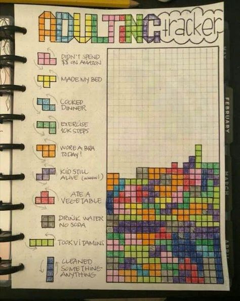 Bullet Journal Savings, Bullet Journal Calendrier, Bullet Journal Key, Bullet Journal 2019, Bullet Journal Tracker, Bullet Planner, Doodle Inspiration, Bullet Journal Mood, Wreck This Journal