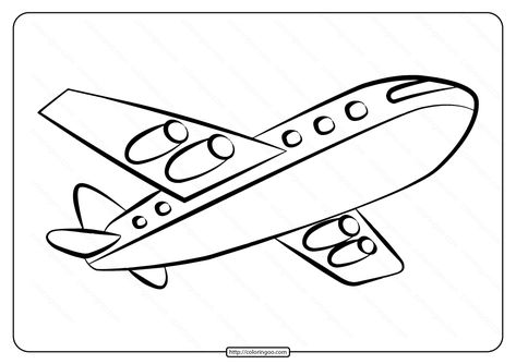 Airplane or aeroplane (informally plane) is a powered, fixed-wing aircraft that is propelled forward by thrust from a jet engine, propeller or rocket engine. #free #printable #airplane #plane #aeroplane #pdf #coloring #drawing #coloringpage Aeroplane Doodle, Aeroplane Drawing, Painting Pages, Cute Airplane, Airplane Coloring Pages, Airplane Painting, Cartoon Airplane, Airplane Drawing, Rocket Engine