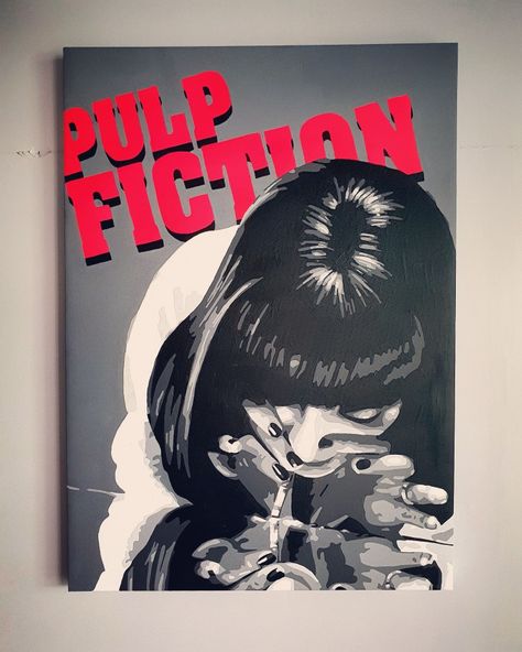 Pop Art Pulp Fiction, Pulp Fiction Painting, Dark Pop Art, Phiphi Thailand, Pop Art Comic Girl, Pop Art Images, Pulp Fiction Art, Arte Punk, Dope Cartoon Art