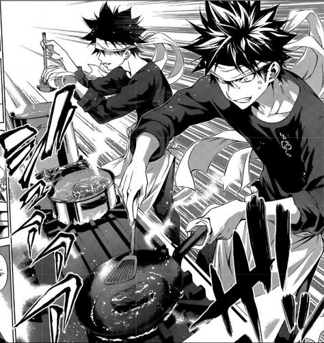 Yukihira Sõma - Shokugeki no Sõma Yukihira Soma, Shokugeki No Soma Manga, Shokugeki No Soma Anime, Shokugeki No Soma, Food Wars, Read Free Manga, Comic Games, Free Manga, 판타지 아트