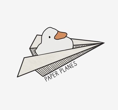 Cute duck illustration Paper Plane Illustration, Cute Duck Illustration, Duck Flying, Flying Duck, Duck Illustration, Fly Plane, Paper Planes, Cute Duck, World Record