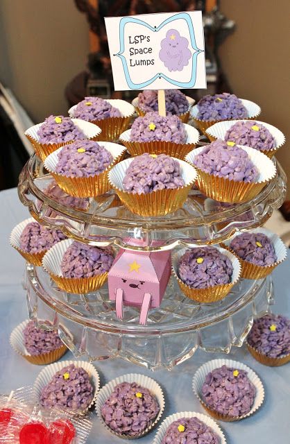 Adventure Time Party Ideas! Adventure Time Desserts, Adventure Time Party Food, Adventure Time Snacks, Adventure Time Food Recipes, Adventure Time Recipes, Adventure Time Baby Shower Ideas, Adventure Time Birthday Party Ideas, Adventure Time Theme Party, Adventure Time Party Ideas