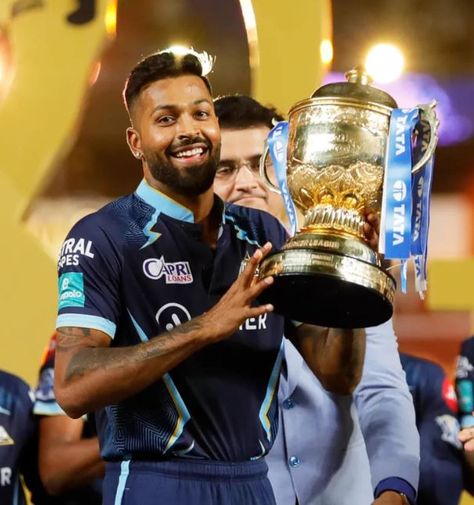 When Hardik Pandya leads GT in the final vs MS Dhoni's CSK, he will be facing a tough test despite a superior head-to-head record. Pandya led his side to the title last year and will look to successfully defend it.  In fact, there is one record that gives him a bit of an edge over Captain Cool - his record as a winning player in finals. Pandya has played five IPL finals - 4 for MI and 1 for GT between 2015 and 2022. The team he's been in has won all the time. ... Gujarat Titans, Sunil Gavaskar, Hardik Pandya, Royal Challengers Bangalore, Chennai Super Kings, Mumbai Indians, Cricket News, News Website, Titanic