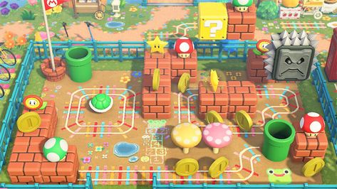 25 ACNH Kidcore Island Design Ideas: The Ultimate List – FandomSpot Kidcore Island, Island Design Ideas, Acnh Kidcore, Motif Acnl, Animal Crossing 3ds, Kidcore Aesthetic, Ac New Leaf, Animal Crossing Guide, Animal Crossing Wild World