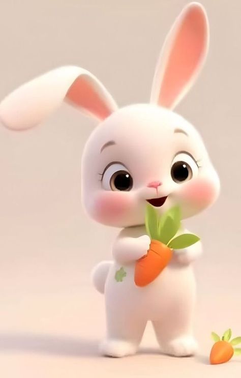 ZIN MAR MYINT Bunny Pictures Cartoon, Kids School Gifts, Animated Bunny, 3d Wallpaper Cute, Cute Bunny Pictures, Cute Bunny Cartoon, Bubbles Wallpaper, Owl Cartoon, Cute Animal Clipart