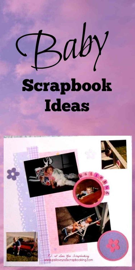 Baby Scrapbook Ideas, Scrapbooking Photos, Scrapbook Tips, Scrapbooking Tips, Bridal Shower Scrapbook, Baby Scrapbook Album, One Month Baby, Baby Scrapbook Pages, Scrapbooking Layouts Baby