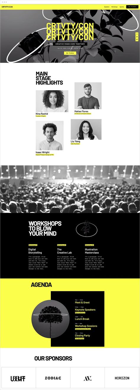 Conference Website Design Inspiration, Conference Landing Page, Event Landing Page Design, Event Website Design Inspiration, Conference Website Design, Events Website Design, Event Page Design, Event Website Design, Landing Page Ideas