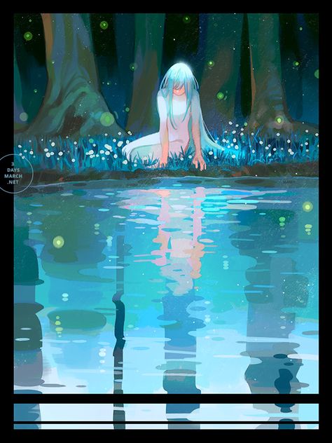 Water Drawing, Dreamy Art, Pretty Art, 그림 그리기, Aesthetic Art, Art Tutorials, Art Inspo, Anime Wallpaper, Beautiful Art