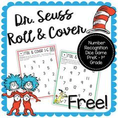 Dr Seuss Numbers Free Printable, Dr Seuss Write The Room Free, Dr Seuss Math Activities Preschool, Dr Seuss Math Kindergarten, Dr Seuss Math Activities, Dr Seuss Printables Free, Dr Seuss Game, Dr Seuss Math, Homeschooling Printables