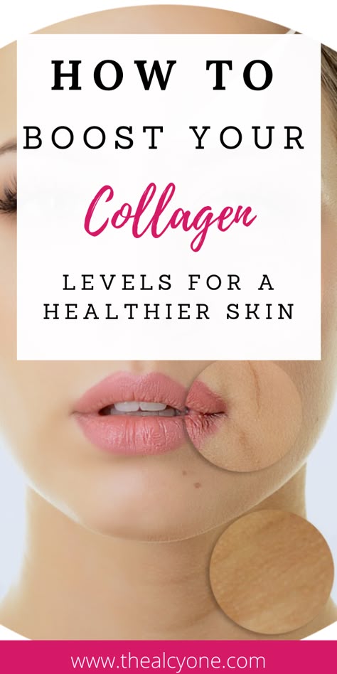 Boost Collagen Naturally, Best Collagen For Skin, Natural Collagen Booster, Collagen Foods Anti Aging, Best Time To Take Collagen, Detox Baths, Tighten Facial Skin, Collagen Boost Anti-aging Serum, Face Health