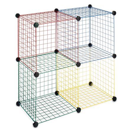 Wire basket storage