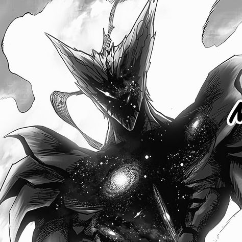 Garou Manga Icon, Cosmic Garou, Opm Manga, Killer Clown, One Punch Man Manga, One Punch Man Anime, Body Pose Drawing, Gothic Anime, Manga Icon