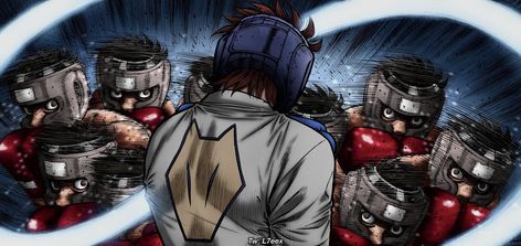 Chapter 1385 colored panel Credits:L7eex Hajime No Ippo Wallpaper Desktop, Ippo Wallpaper, Hajime No Ippo Wallpaper, Wind God, Martial Arts Anime, Hajime No Ippo, Beautiful Hips, Artwork Wallpaper, Album Art Design