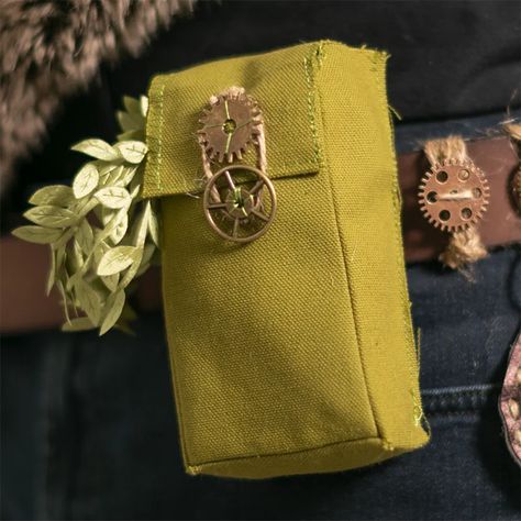 Make Your Own DIY Cosplay Utility Belt Pouch | Stitching Sewcial Pouch Stitching, Diy Belt Bag, Belt Bag Pattern, Diy Cosplay, Hip Pouch, Pouch Diy, Brother Sewing Machines, Utility Pouch, Cloth Belt