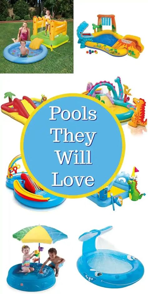 8 Of The Best Pools For Toddlers Family Lounge Pool, Best Pools, Dinosaur Play, Mini Pool, Power Bill, Toddler Summer, Kiddie Pool, Play Centre, Summer Pool