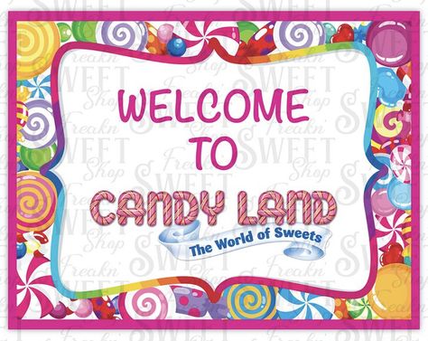 Candy Theme, Candy Land Theme, Theme Classroom, Free Candy, Girl Themes, Candy Girl, Teacher Tools, Sweet Candy, Candy Land