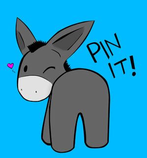 If you have great imagery in your posts, then you need to let people share your imagery there. I’ll keep this dead simple, here is a list of things you should do: Barnyard Party, A Donkey, The Donkey, Pinterest Account, Pin It, Cute Illustration, Party Games, Family Fun, Kids Party