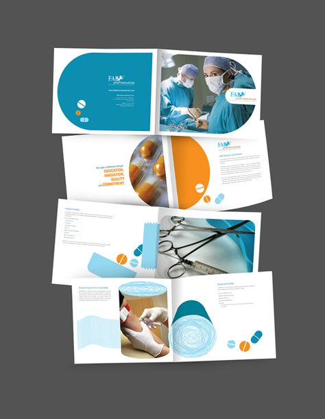 Fab Pharma Brochure on Behance Kids Brochures, Beauty Brochures, Healthcare Ads, Company Brochure Design, Medical Brochure, Brochure Design Layout, Business Cards Layout, Trifold Brochure Design, Pamphlet Design