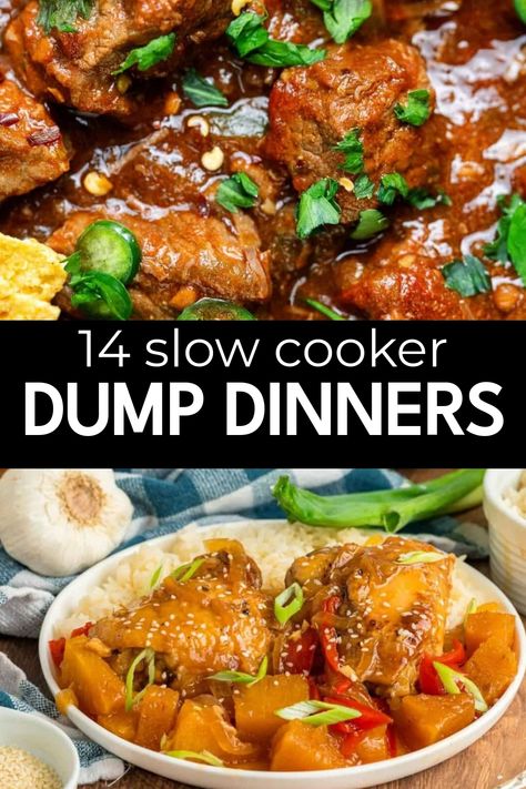 Looking for an easy weeknight meal idea? Try these delicious slow cooker dinner recipes that will save you time and effort in the kitchen. From comforting stews to flavorful roasts, these recipes are perfect for busy days when you want a hot meal waiting for you at home. Let your slow cooker do all the work while you go about your day, then come home to a hearty and satisfying dinner that the whole family will love. Most Popular Crockpot Recipes, Chicken Slow Cooker Recipes Easy Dinners, 4 Hour Slow Cooker Recipes, Dinner Ideas For 3 People, Crock Pot Meal Prep For The Week, 2qt Slow Cooker Recipes, Slow Cooker Dinner Recipes For Family, Slow Cooker Sunday Dinner, Sunday Slow Cooker Meals