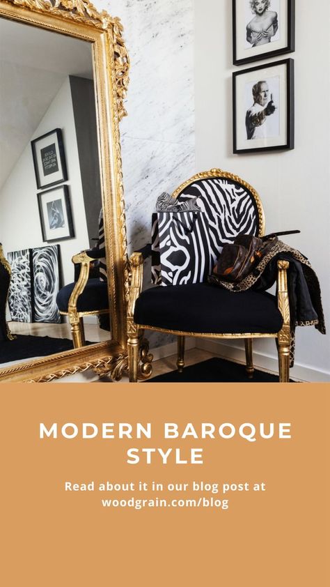 Modern Rococo Aesthetic, Modern Baroque Interior, Baroque Decor Modern, Modern Rococo, Baroque Aesthetic, Baroque Interior Design, Rococo Aesthetic, Baroque Interior, Baroque Period