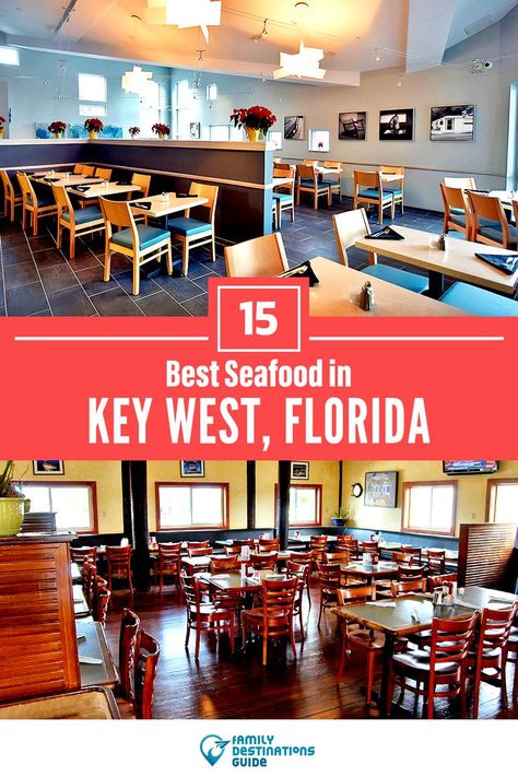 Best Seafood in Key West, FL Key West Restaurants, Unique Cafe, Seafood Restaurants, Florida Restaurants, Key West Fl, Family Destinations, Visit Florida, Key West Florida, Fresh Seafood