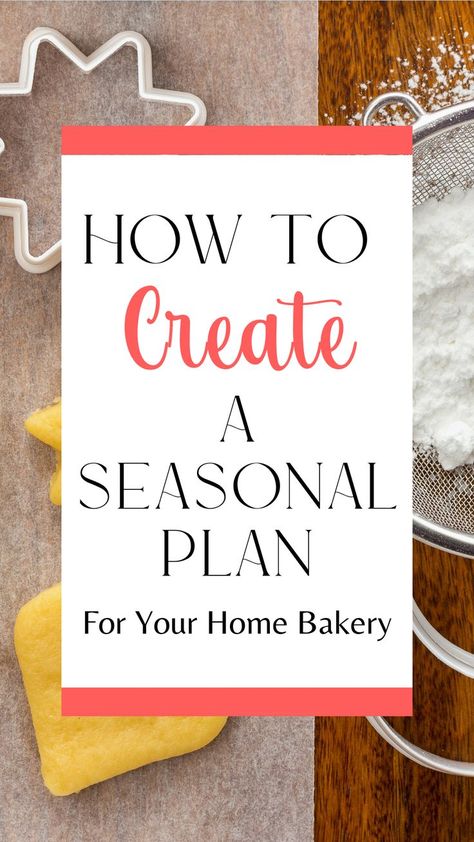 Have you ever found yourself without a plan for what to sell in your home bakery for the holidays? Holidays can be the busiest time of the year for bakeries, that’s why it’s so important to have a seasonal bakery calendar for exactly which holidays you will bake for, and which holidays you will sit out. Check out my tips for creating a holiday bakery schedule and be sure to use my complete list of food holidays to make sure you don’t miss a thing! What To Sell In A Home Bakery, January Bakery Ideas, How To Grow Your Home Bakery, How To Start A Micro Bakery, Best Bakery Items, Cottage Bakery Ideas, Home Bakery Organization, Bakery Items That Sell, Baking Croissants