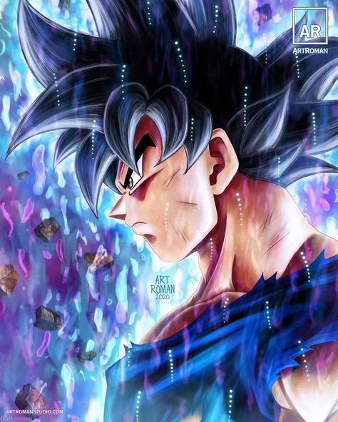 Original Crédito/Credit by: art_roman in Instagram Link (Visitar/visit) Goku Pics, Dragon Ball Z Iphone Wallpaper, Genos Wallpaper, Spiderman Art Sketch, Dragon Ball Painting, Dragon Ball Super Wallpapers, Dragon Ball Art Goku, Dragon Ball Super Goku, Warrior Tattoo