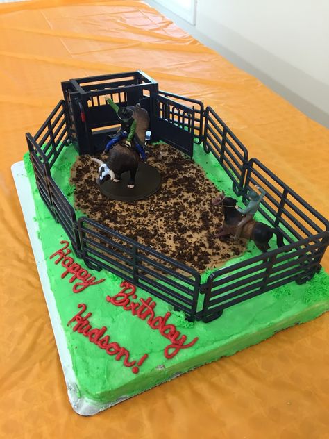 Rodeo birthday cake. Kaylea's cake she made for Hudson's 6th birthday. Rodeo Cake Ideas, Rodeo Birthday Cake, Rodeo Cake, Disco Rodeo, Cowboy Birthday Cakes, Desert Disco, Cowboy First Birthday, Disco Cake, Cowboy Cakes