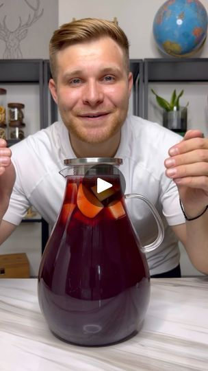 334K views · 2.8K reactions | Candy Apple Sangria! | Timthetankofficial Candy Apple Sangria, Poolside Drinks, Crown Royal Apple, Apple Sangria, Yummy Cocktails, Unique Wine Glasses, Instagram Recipes, Drink Mixes, Fall Cocktails