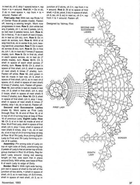 Appliques Au Crochet, Crochet Diagrams, Crochet Dollies, Crochet Goodies, Crochet Girls, Crochet Doily Patterns, Crochet Diagram, Crochet Applique, Doily Patterns